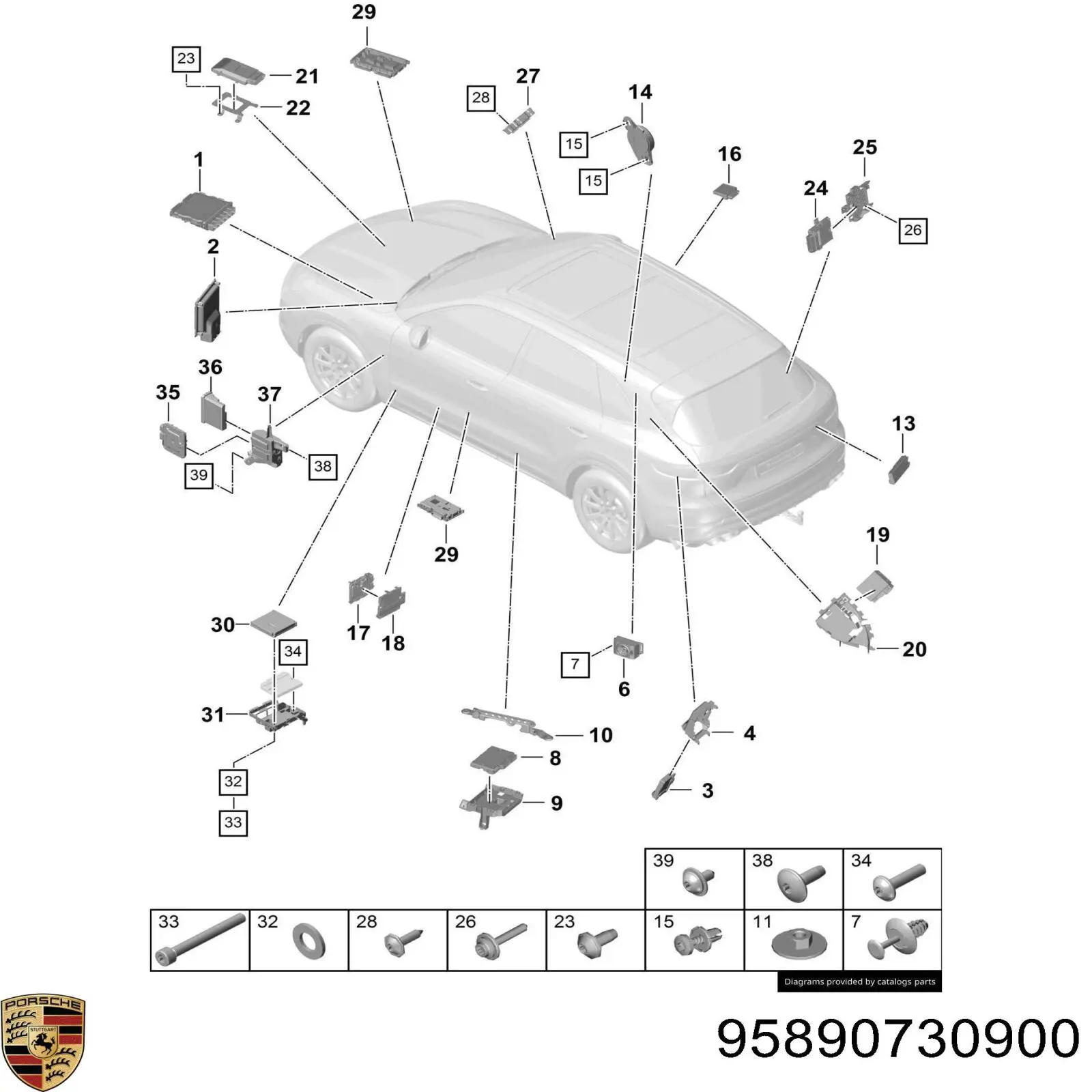 95890730900 Porsche 
