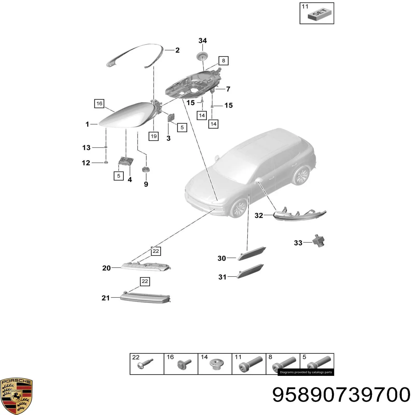 95890739700 Porsche 