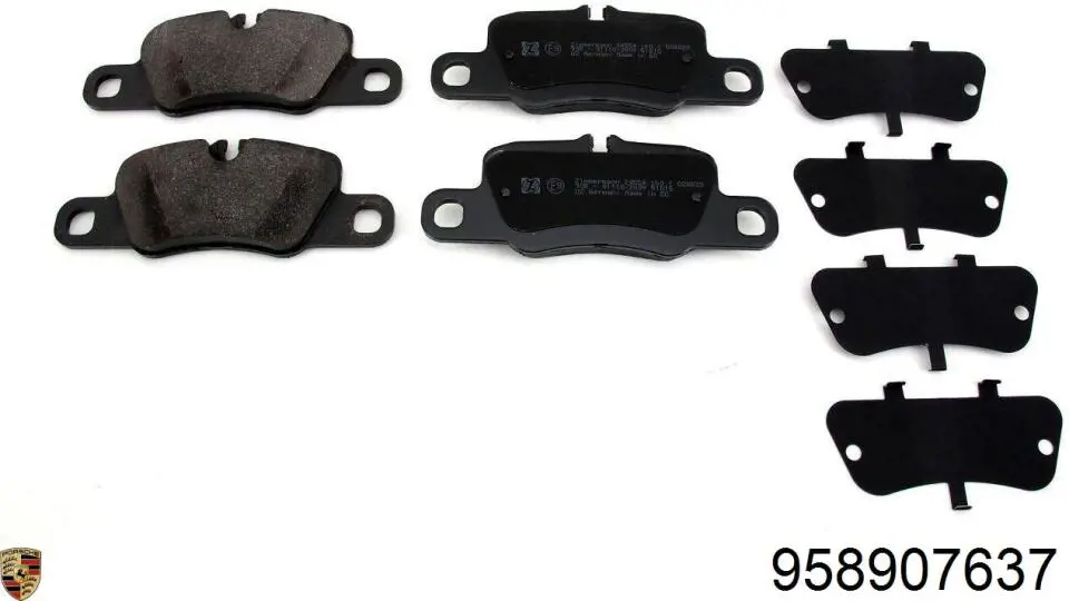 Датчик зносу гальмівних колодок, задній Porsche 958907637 ціна, від 10.17 USD