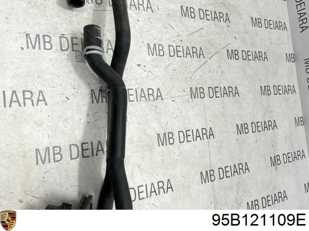 Купити 95B121109E Porsche Шланг/патрубок радіатора охолодження, нижній