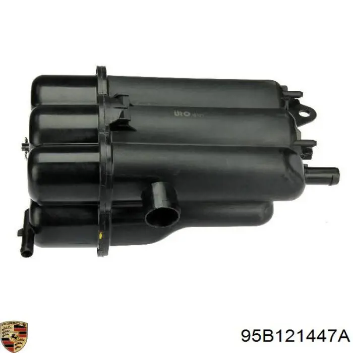 95B121447A Porsche Шланг розширювального бачка, верхній