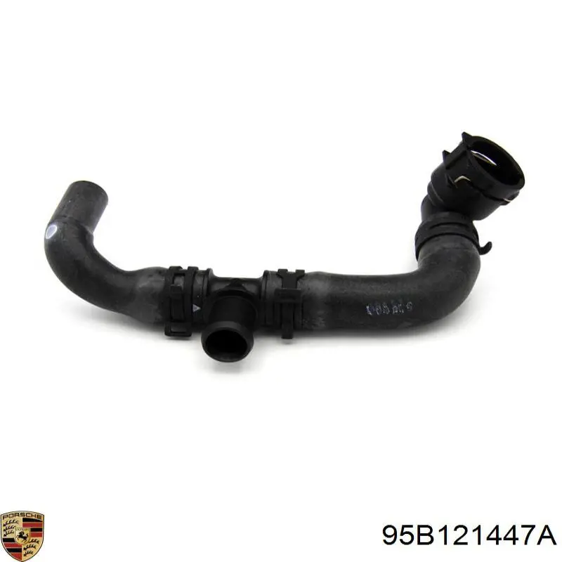 Шланг розширювального бачка, верхній Porsche 95B121447A ціна, від 60.81 USD