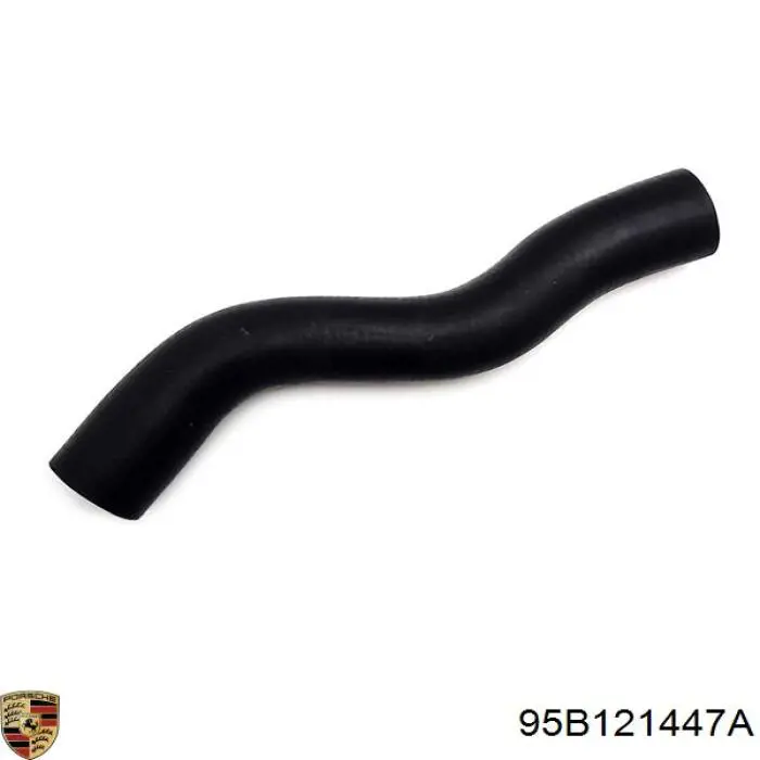 Шланг розширювального бачка, верхній Porsche 95B121447A ціна, від 60.81 USD