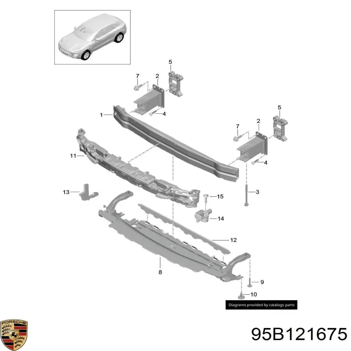 95B121675 Porsche 