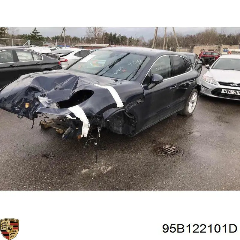 Шланги системи охолодження Porsche 95B122101D ціна, від 52.49 USD