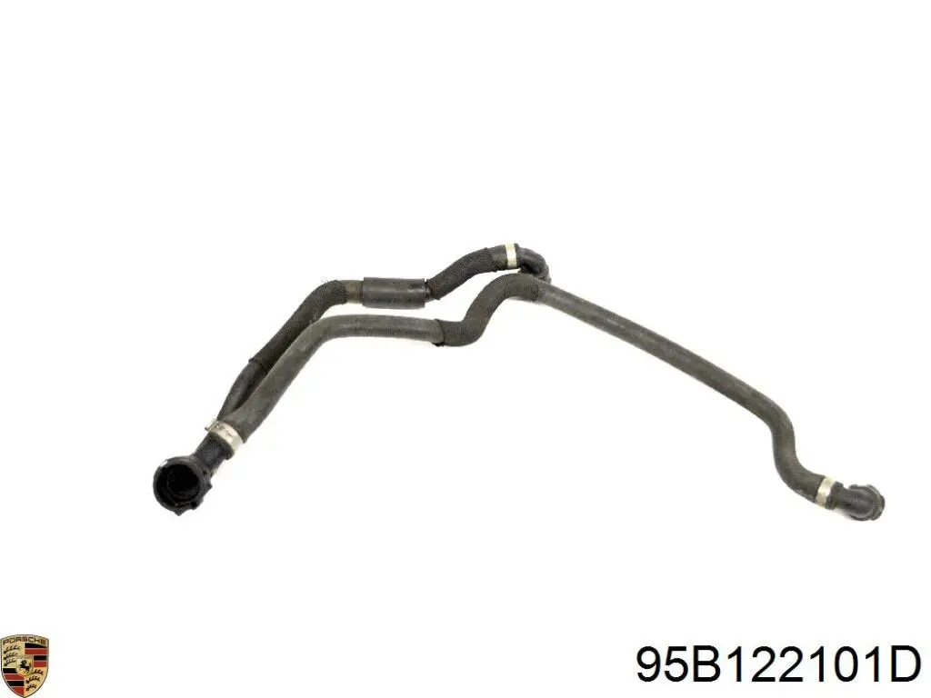 Купити 95B122101D Porsche Шланг/патрубок радіатора охолодження, верхній