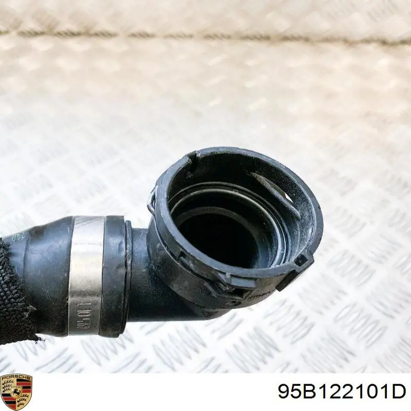 Купити 95B122101D Porsche Шланг/патрубок радіатора охолодження, верхній
