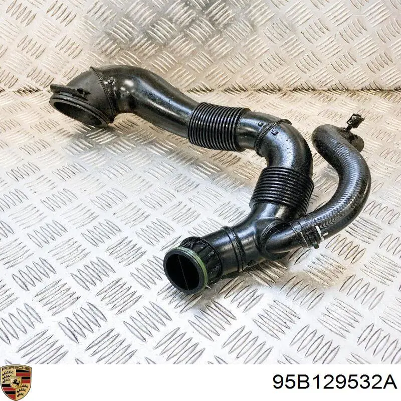 Купити 95B129532A Porsche Патрубок повітряний, вихід повітряного фільтра