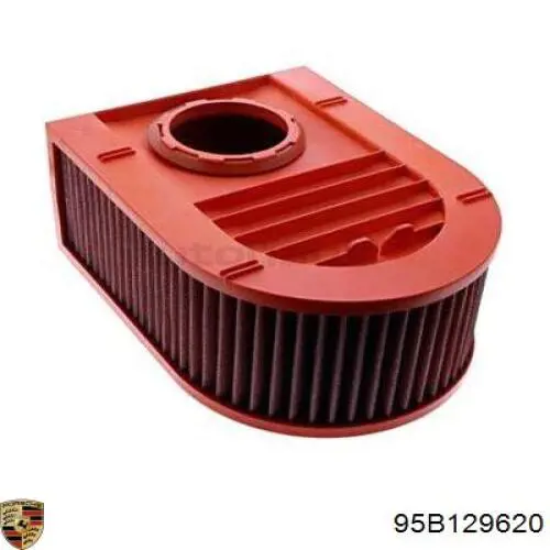 Елемент повітряного фільтра Porsche 95B129620 ціна, від 28.43 USD