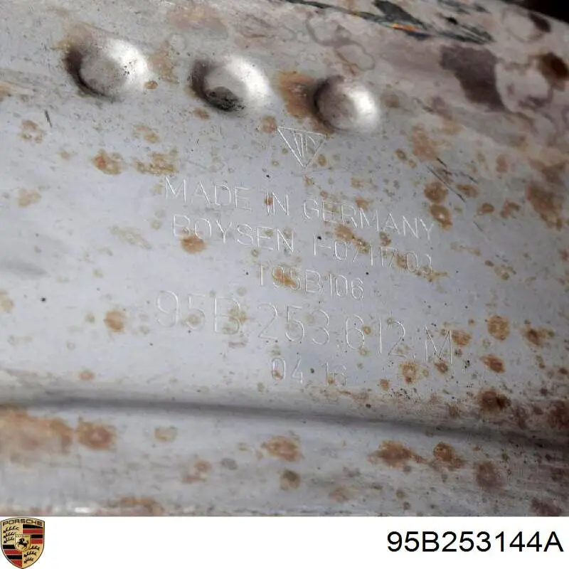 Купити 95B253144A Porsche Подушка глушника