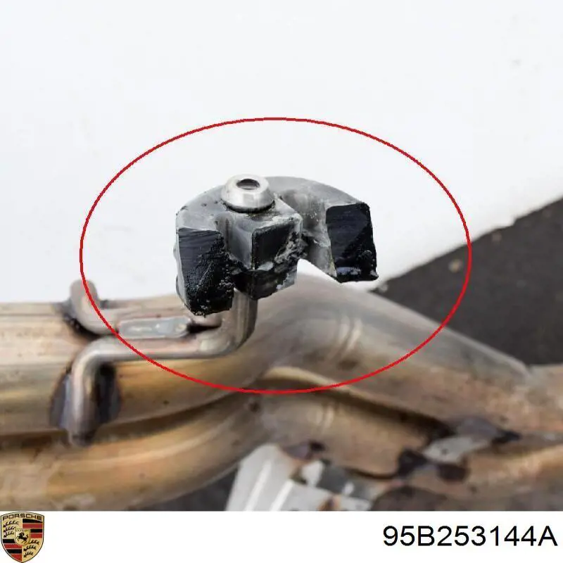 Подушка кріплення глушника Porsche 95B253144A ціна, від 38.98 USD