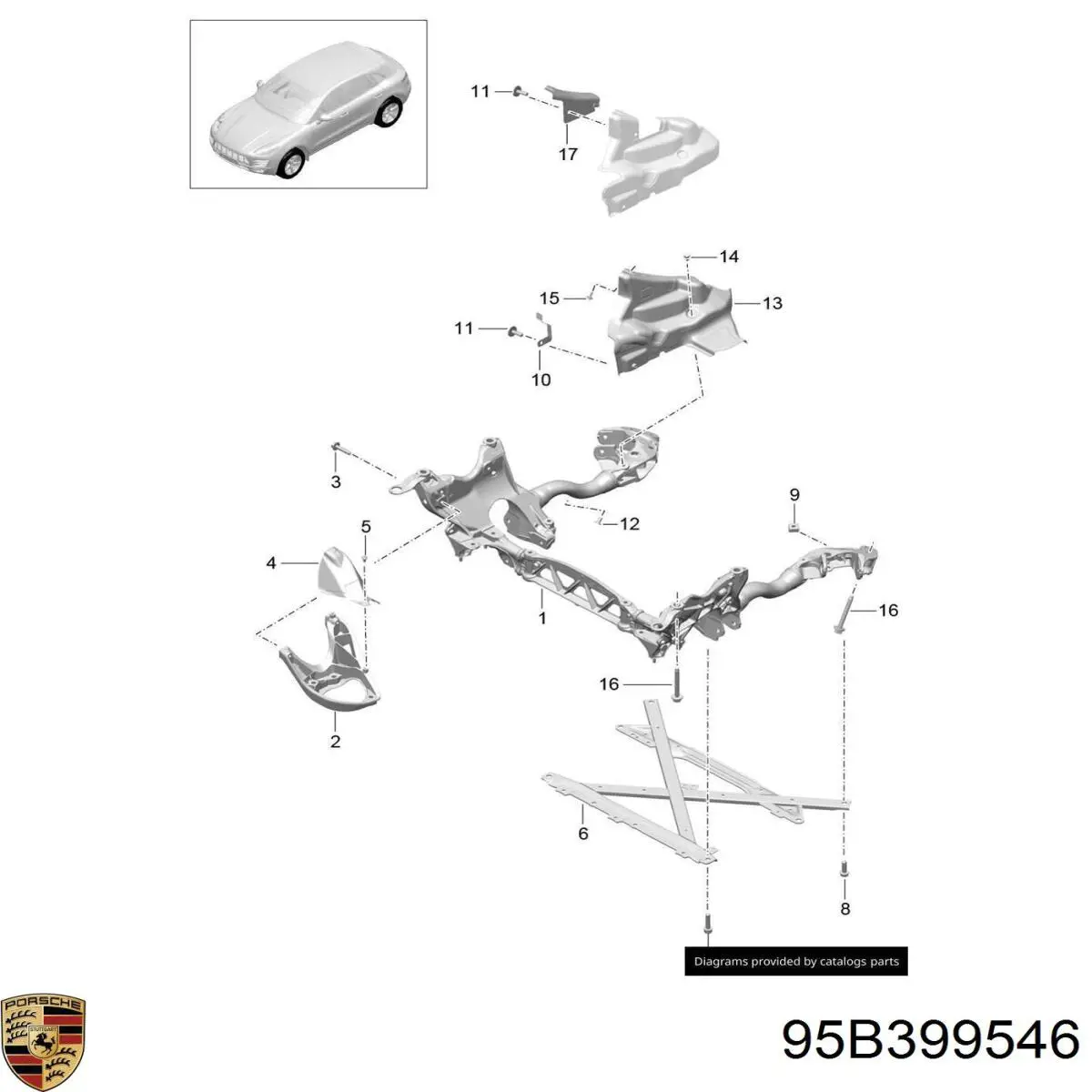 95B399546 Porsche 