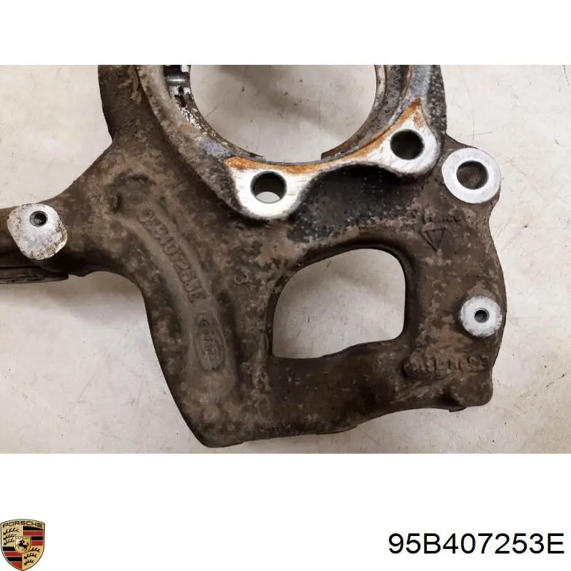 95B407253E Porsche Цапфа - поворотний кулак передній, лівий