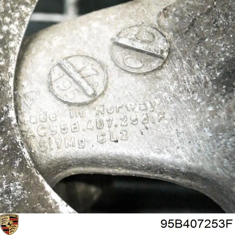 Купити 95B407253B VAG Цапфа передня ліва