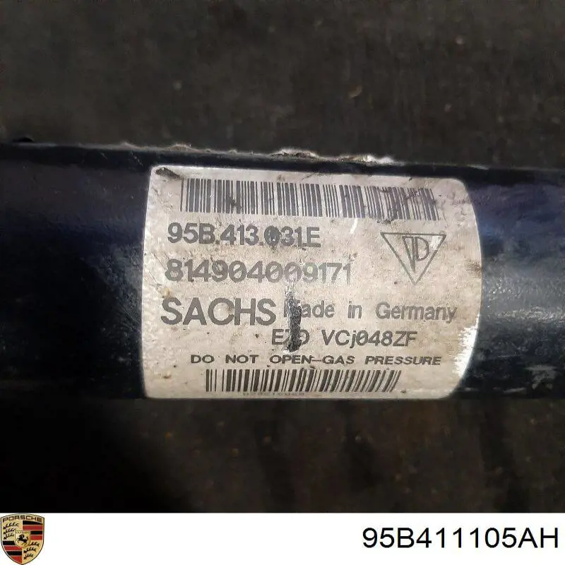 Купити 95B411105AH504 Porsche Гвинтова пружина підвіска