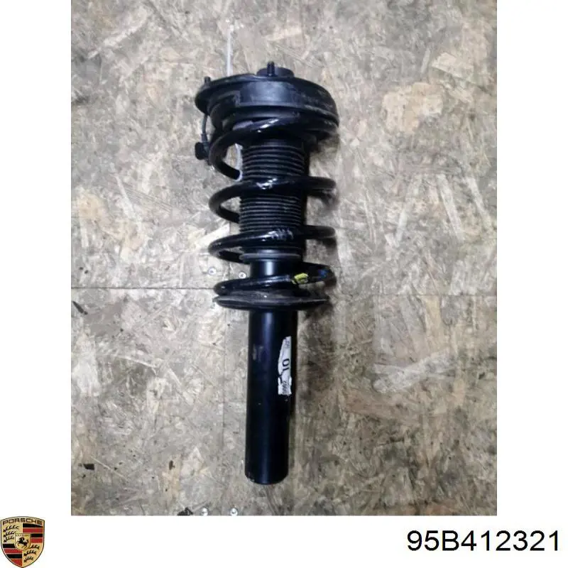 Подушка амортизатора переднього Porsche 95B412321