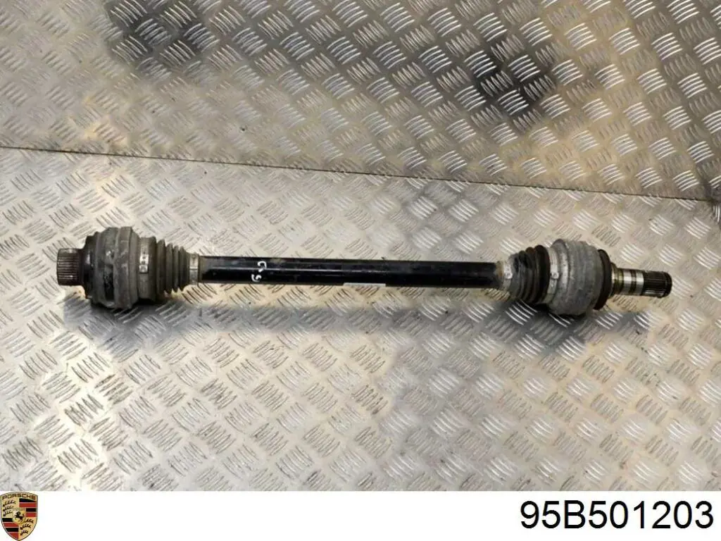 95B501203 Porsche Привід задній