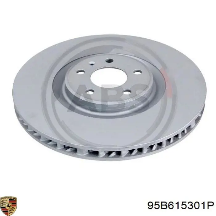 95B615301P Porsche Гальмо дискове переднє