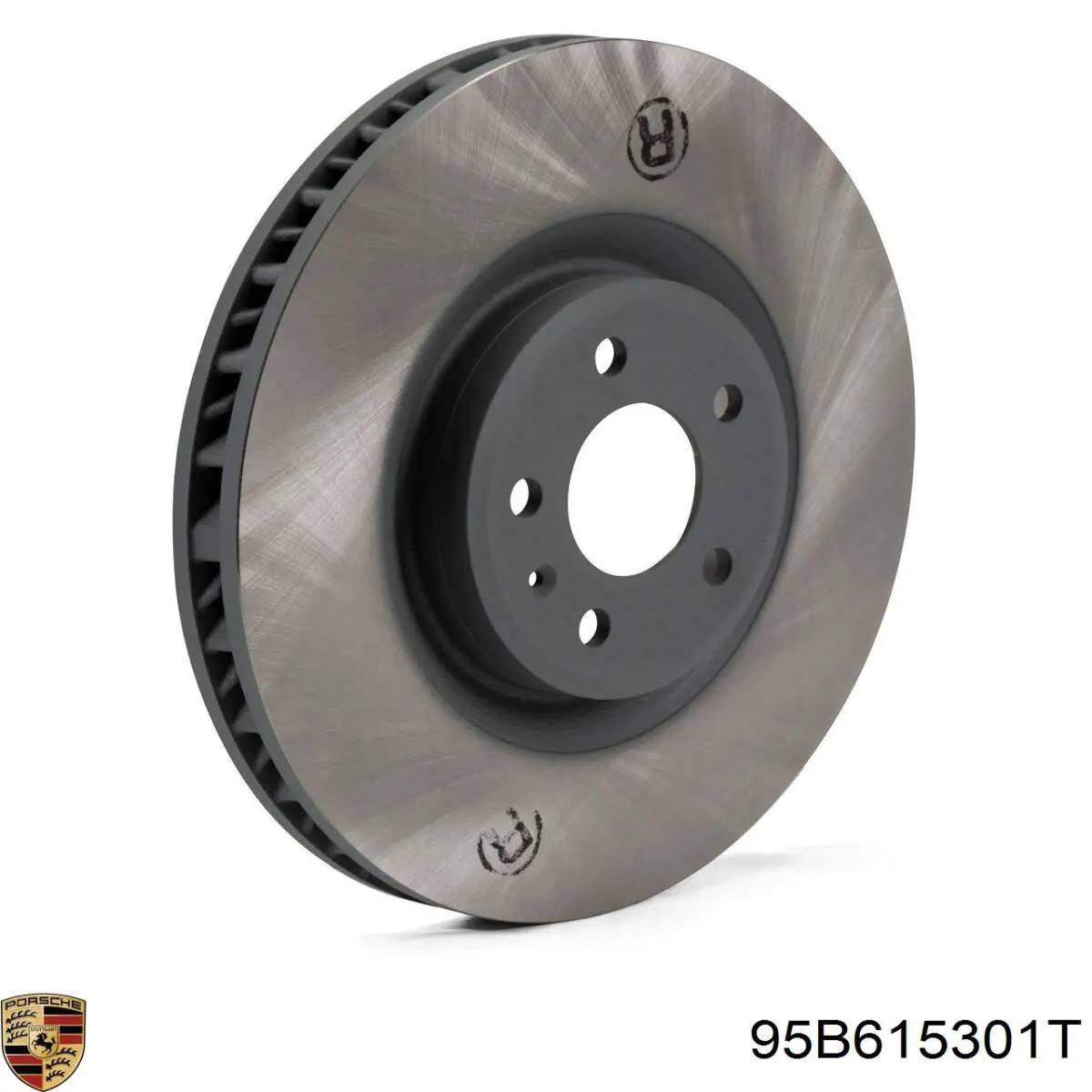 Диск переднього гальма Porsche 95B615301T ціна, від 129.48 USD