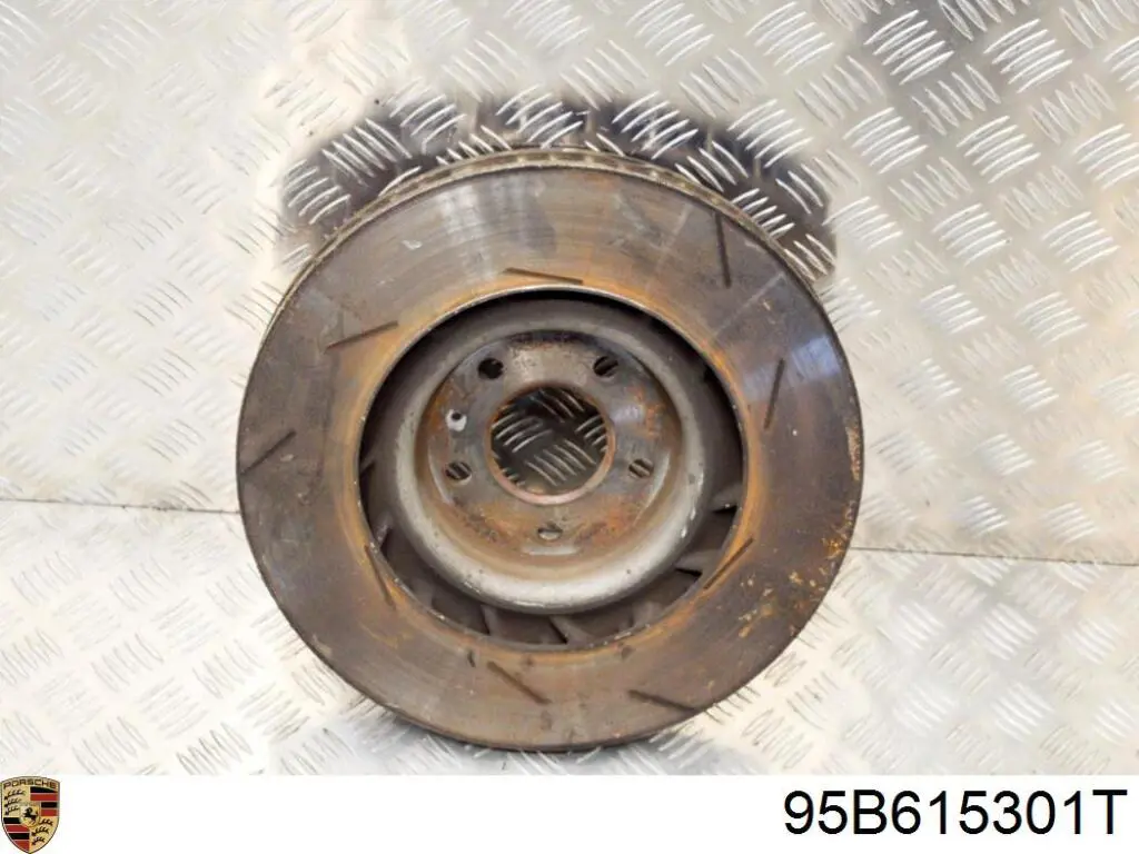 Диск гальмівний передній Porsche 95B615301T