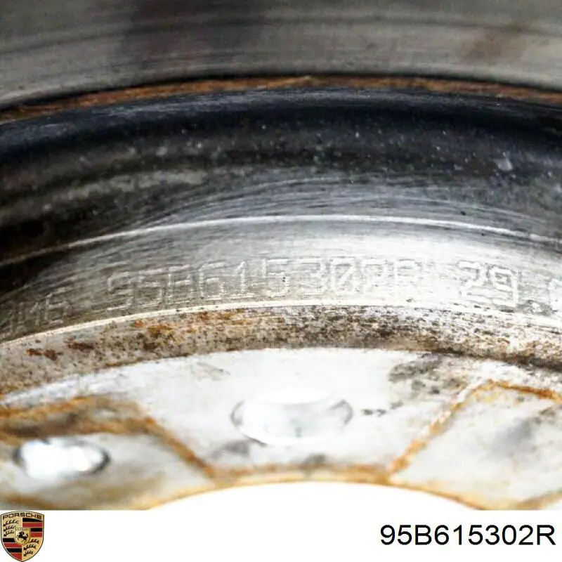 Диск гальмівний передній Porsche 95B615302R