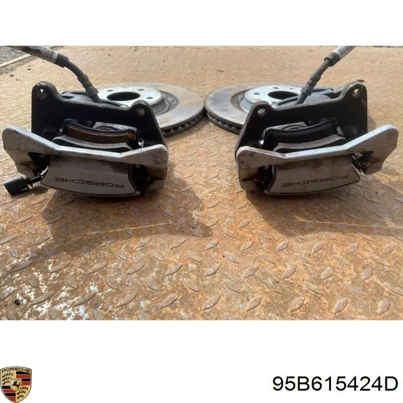 Купити 95B615424D Porsche Супорт задній правий