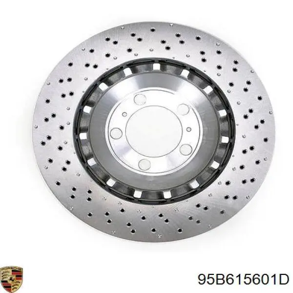 Купити 95B615601D Porsche Диск заднього гальма