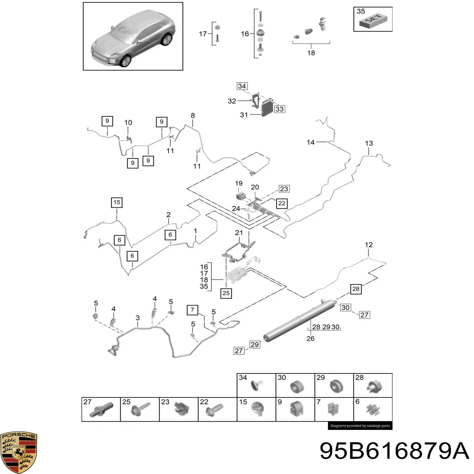 95B616879A Porsche 