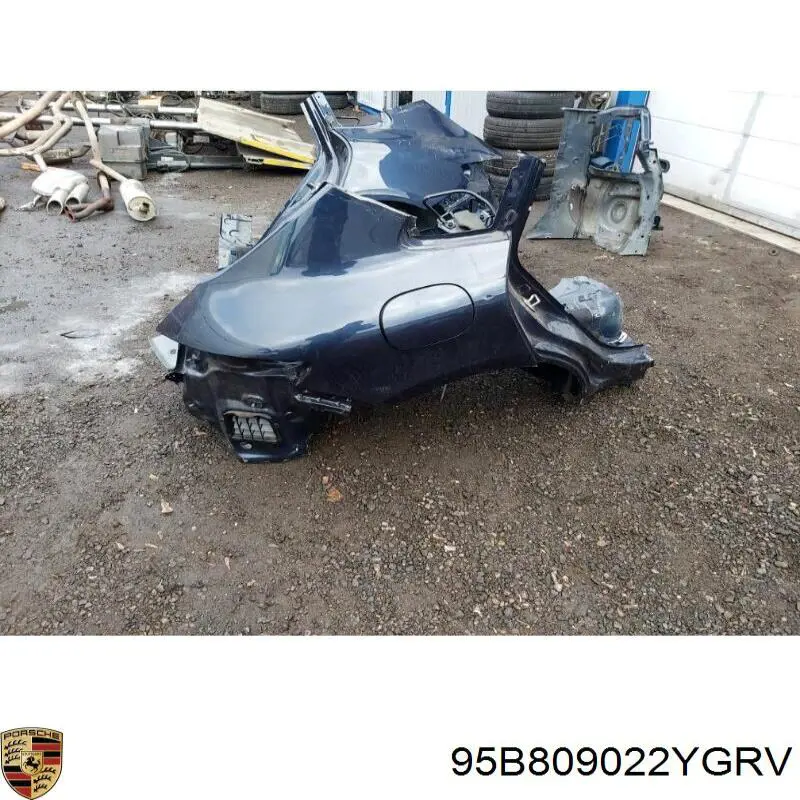 95B809022YGRV Porsche Стійка центральна, права