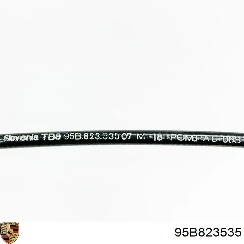 Купити 95B823535 Porsche Трос відкриття капота, задній