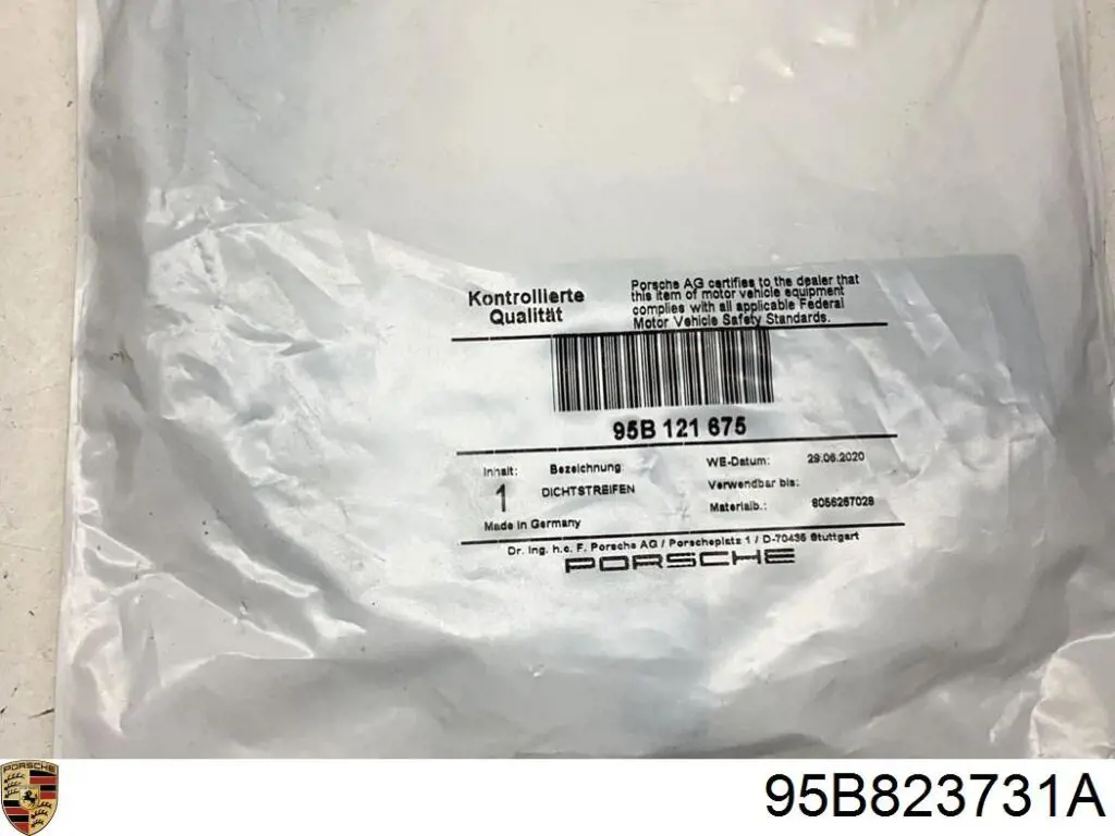  Porsche 95B823731A ціна, від 22.10 USD
