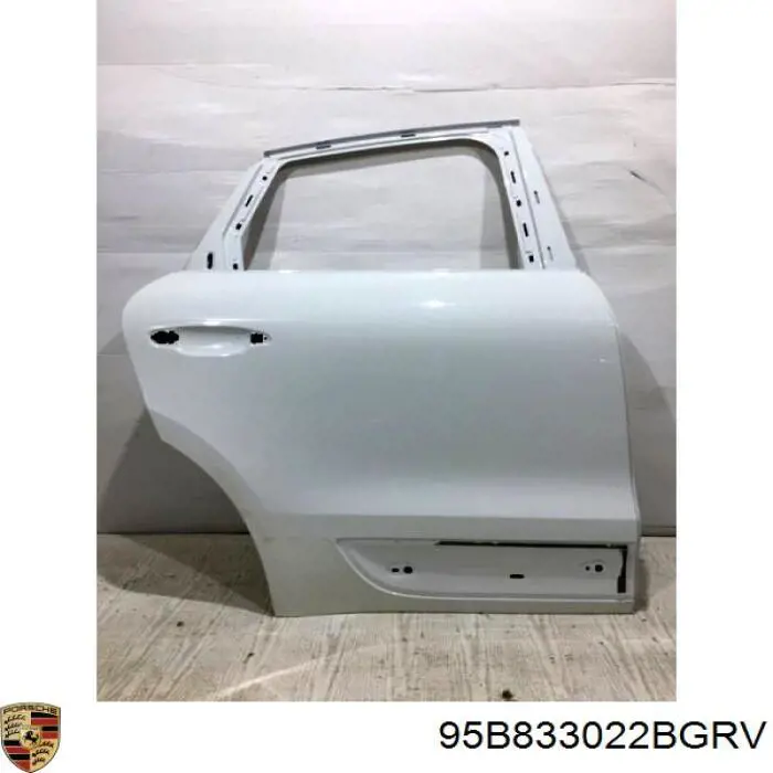 Двері задні, праві Porsche 95B833022BGRV ціна, від 686.59 USD