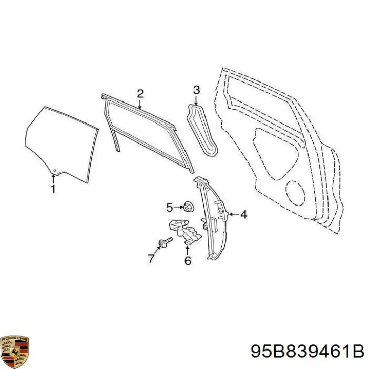  Porsche 95B839461B ціна, від 31.67 USD