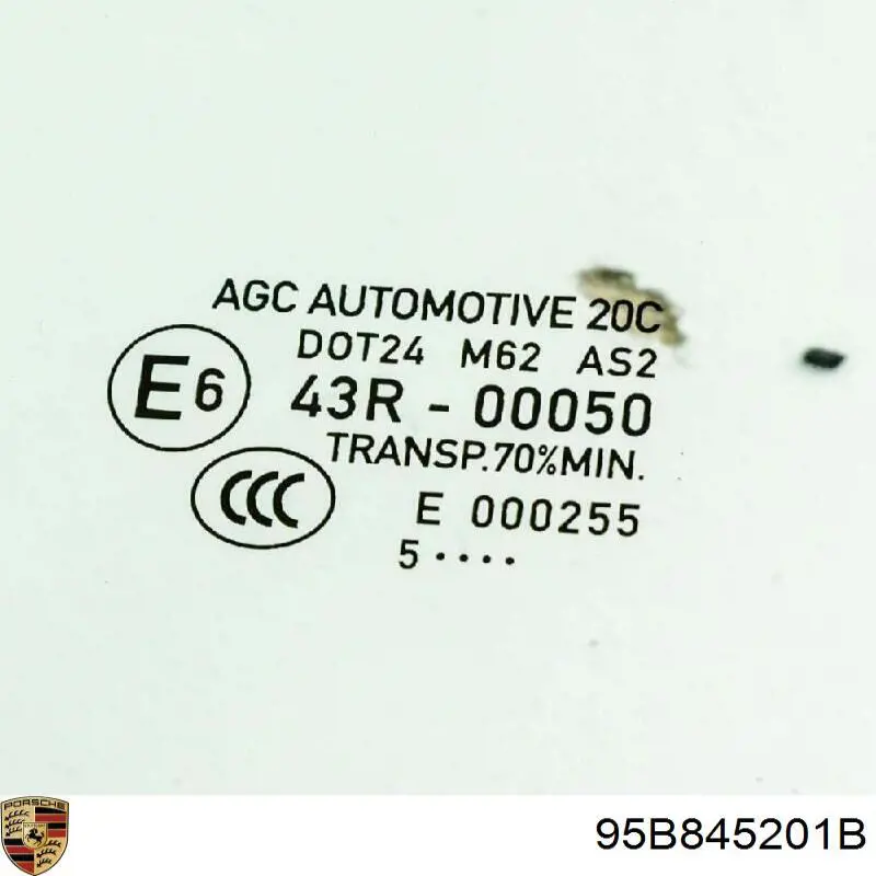 GS5504D301A AGC Скло передніх дверей, лівою