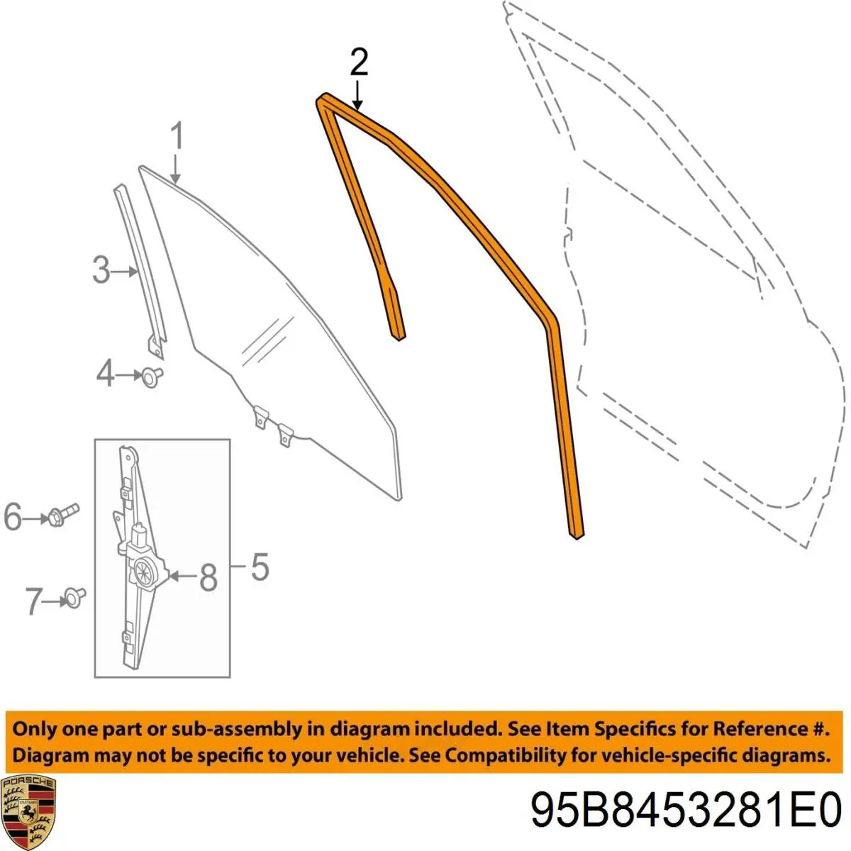 95B8453281E0 Porsche 