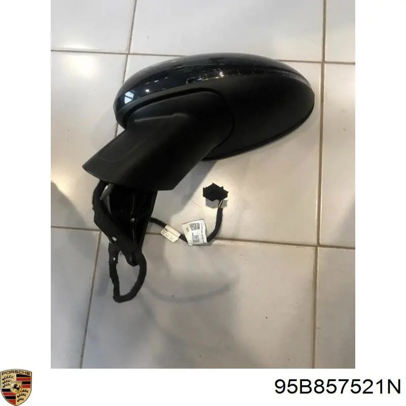 95B857521N Porsche Дзеркальний елемент лівий