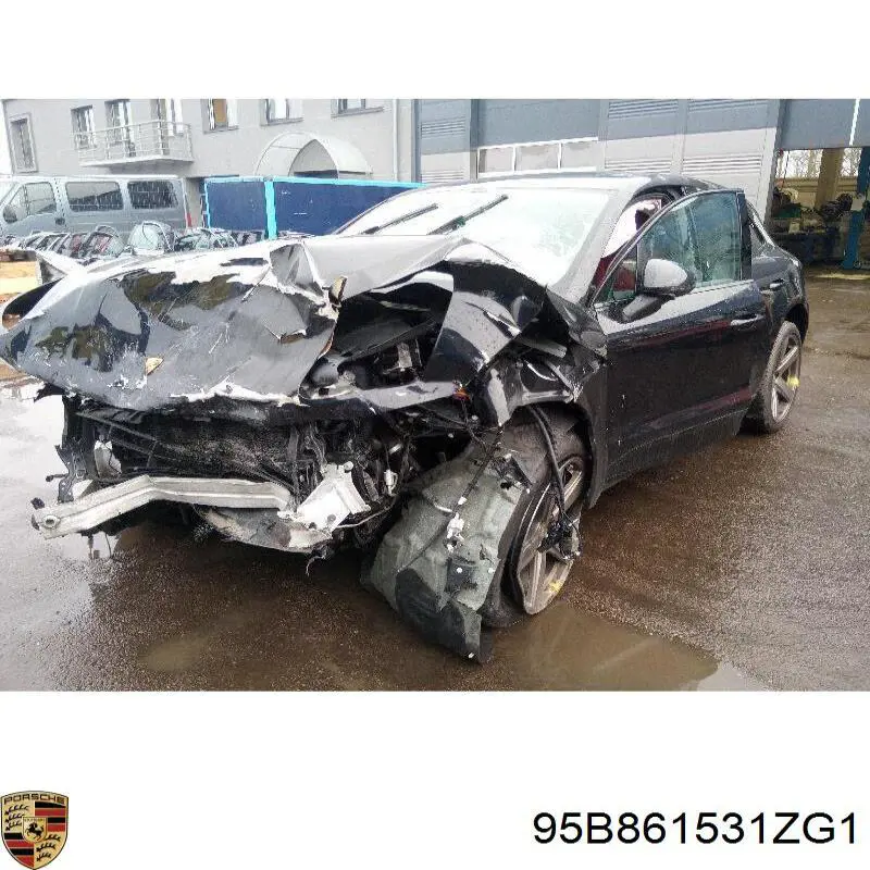 Облицювання багажного відсіку нижнє 95B861531ZG1 Porsche