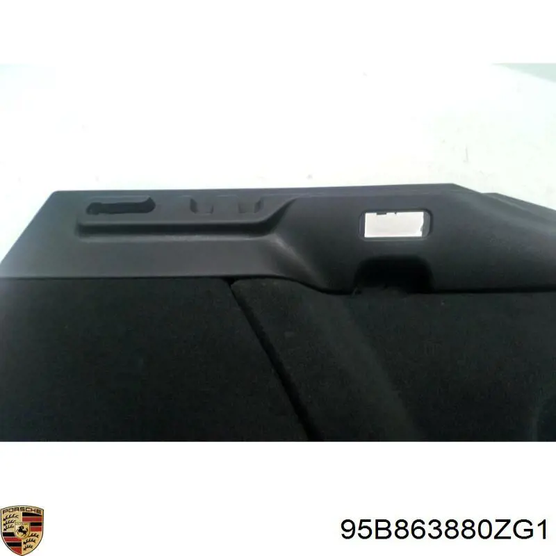 Купити 95B863880ZG1 Porsche Облицювання багажного відсіку, праве