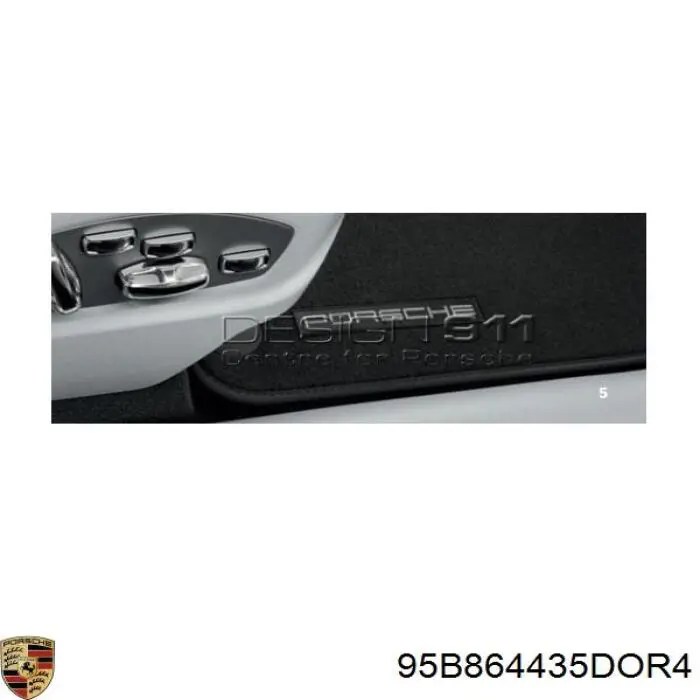  95B864435DOR4 Porsche