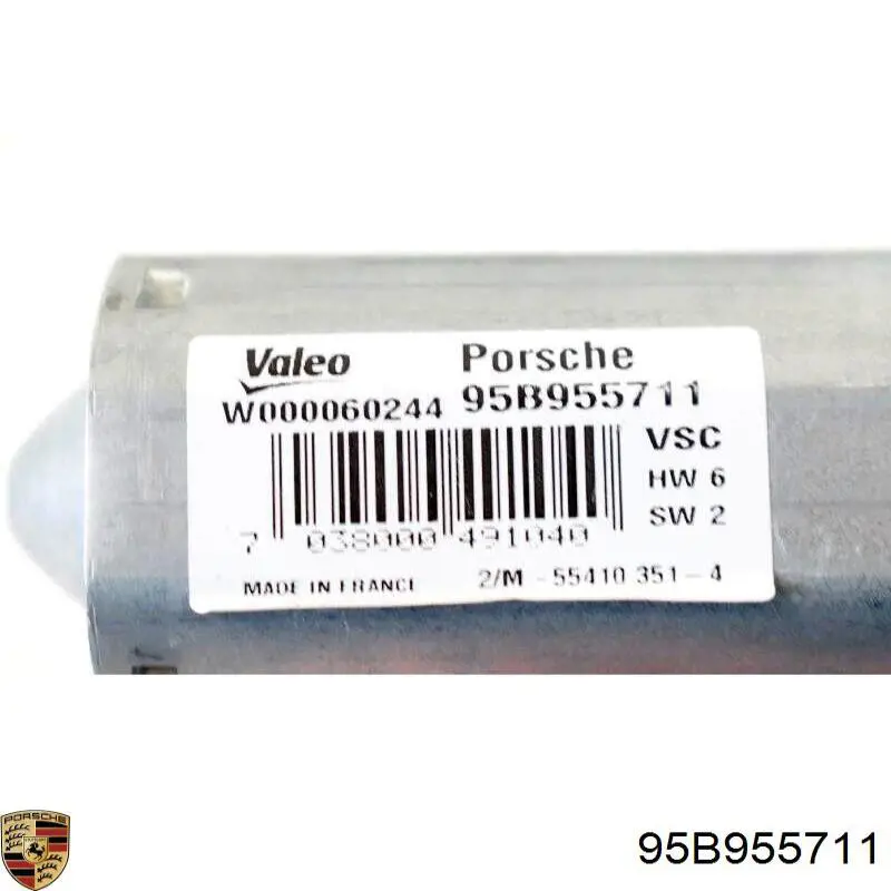 582668 VALEO Моторчик заднього двірника