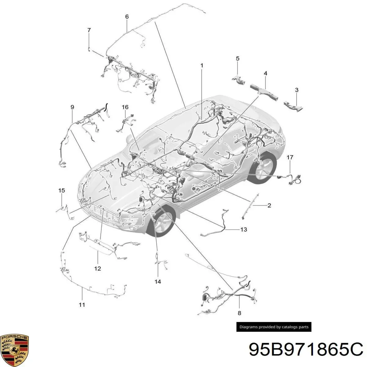 95B971865C Porsche 