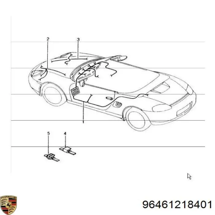  Porsche 96461218401 ціна, від 536.68 USD
