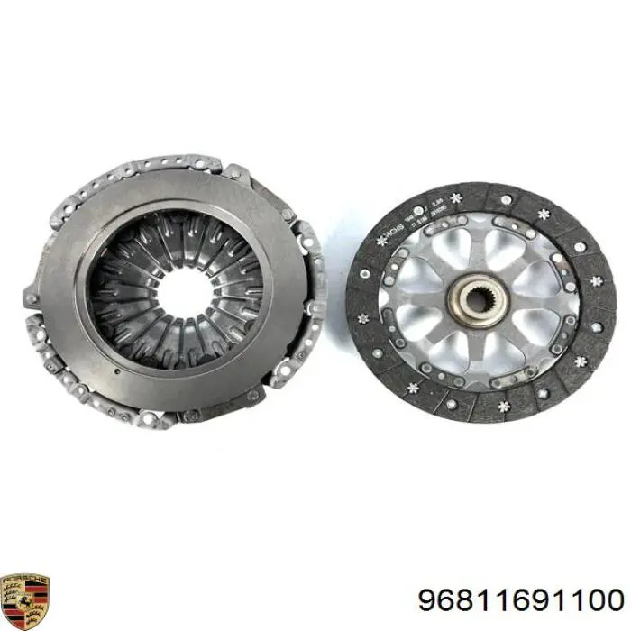 Диск зчеплення 96811691100 Porsche