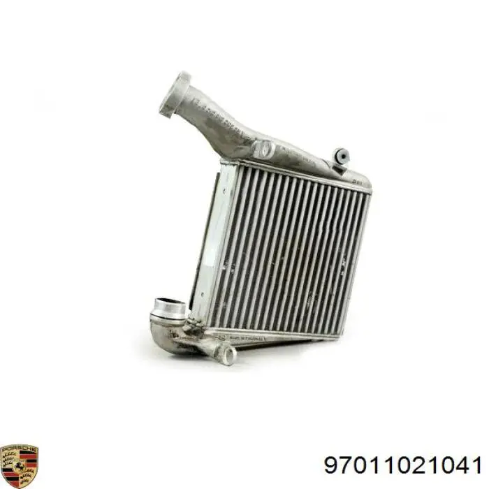 Купити 97011021041 Porsche Радіатор интеркуллера