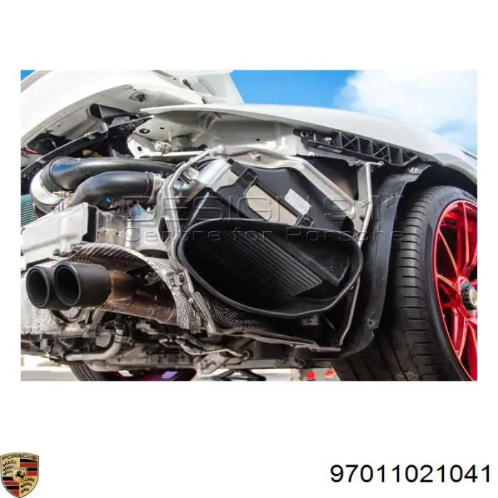 Система охолодження наддувочного повітря Porsche 97011021041 ціна, від 279.06 USD