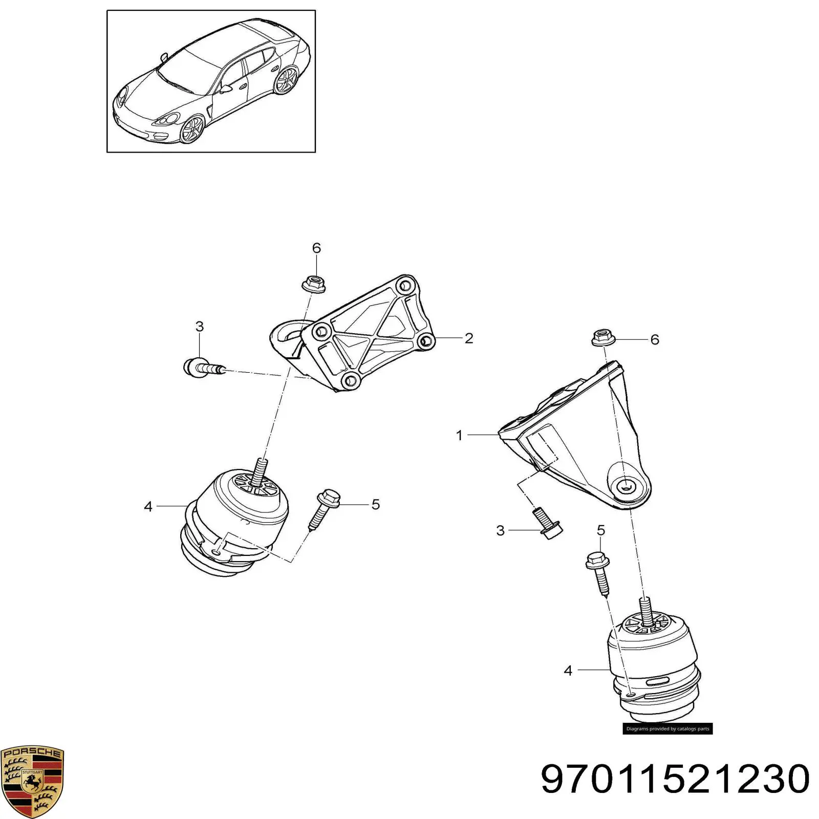 97011521230 Porsche 