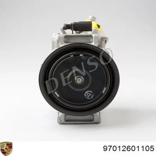 97012601105 Porsche Шків компресора кондиціонера