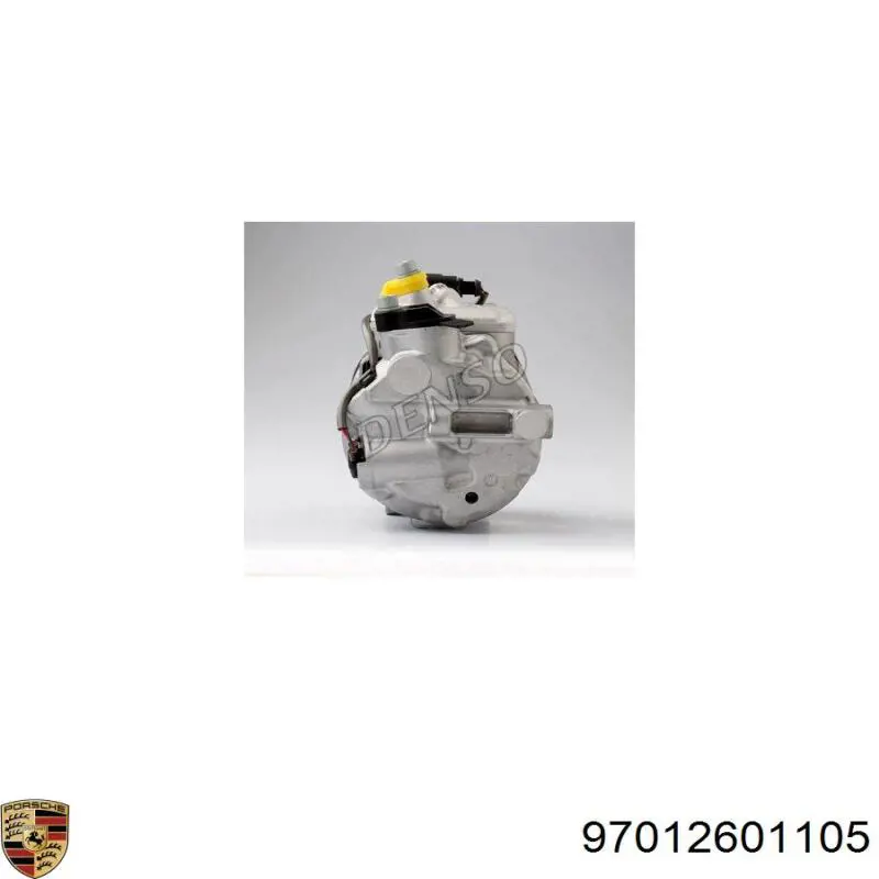 Шків компресора кондиціонера 97012601105 Porsche