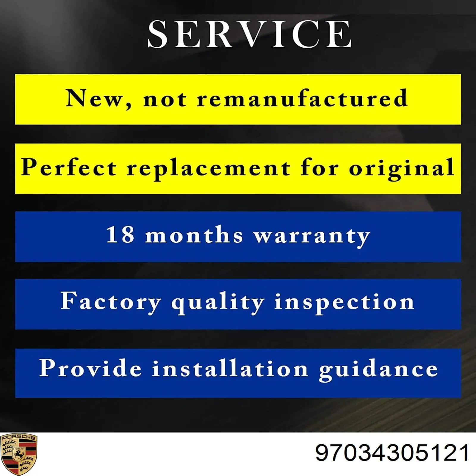 97034305121 Porsche 