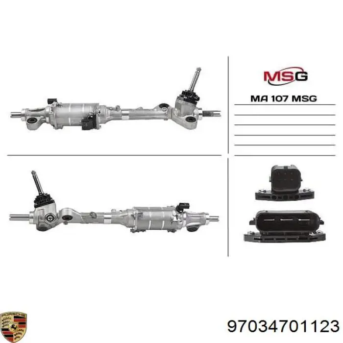 Рульова рейка PH9207 AGR